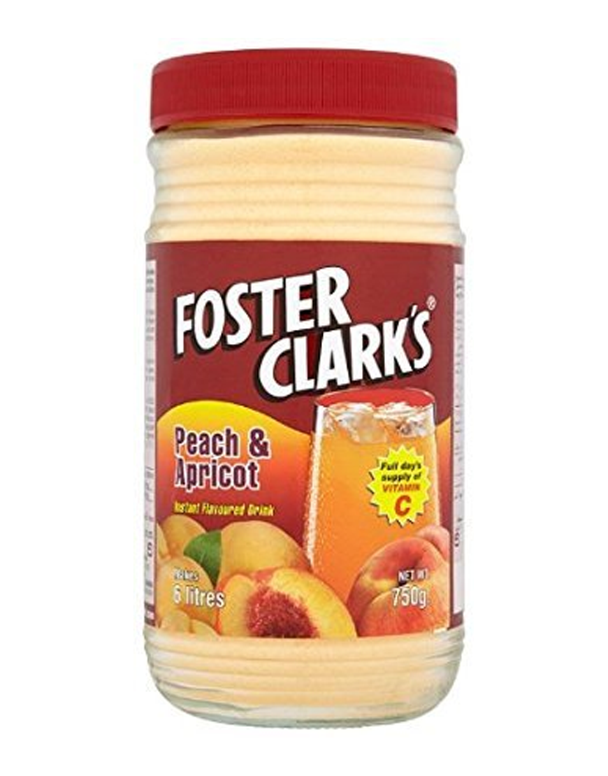 Foster  Clarks  Peach & Apricot Powder Drinks