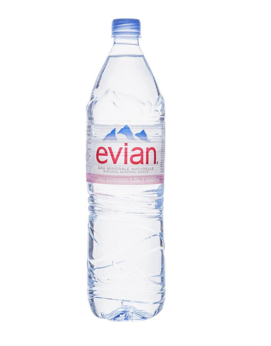 Evian  Mineral Water